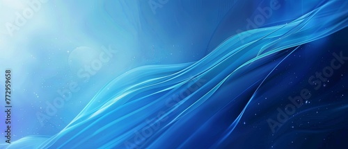 Gradient smooth blue lines background © MUS_GRAPHIC