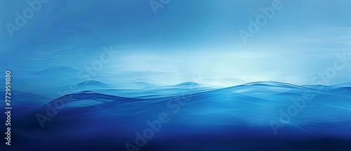 Gradient smooth blue lines background