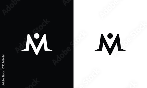 MI ,IM Abstract Letters Logo Monogram