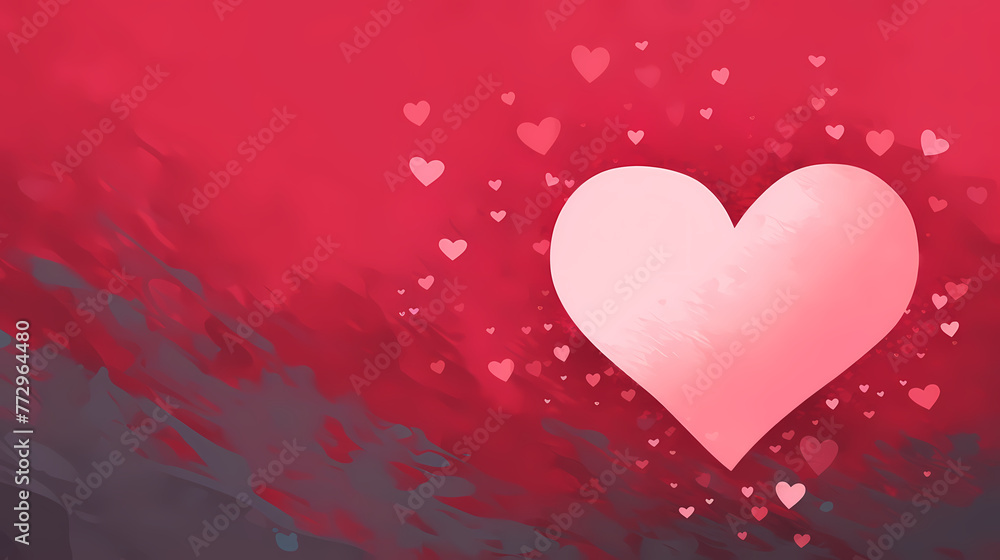 Simple heart-shaped background Simple heart-shaped background