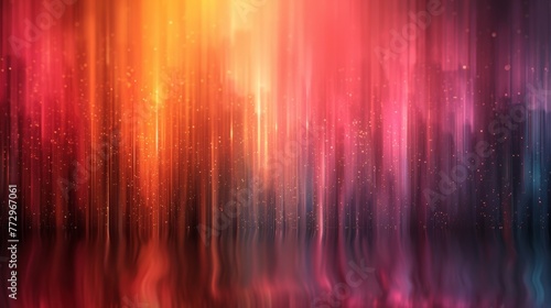 Abstract glowing light streaks background
