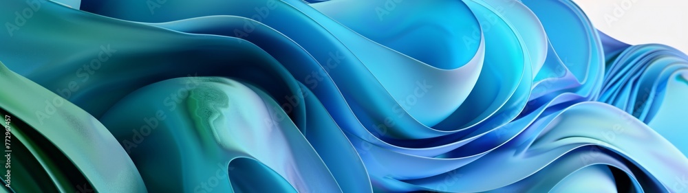 Wave of the Month Blue Ocean Waves Generative AI Wave of the Month Blue Ocean Waves Generative AI