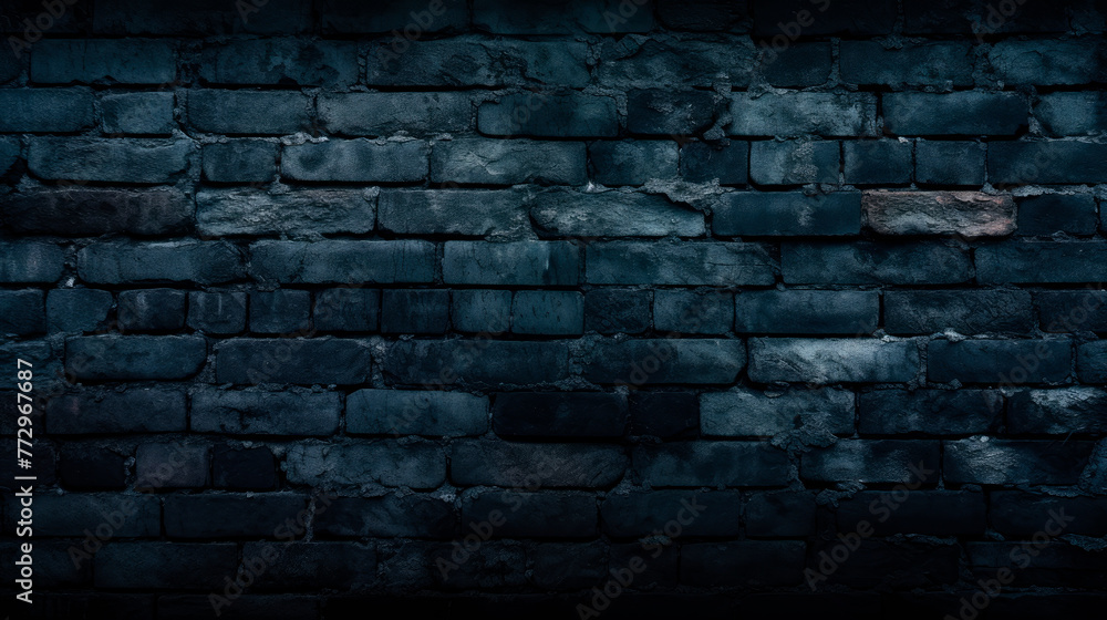 Close-up brick wall with brick sign Close-up brick wall with brick sign