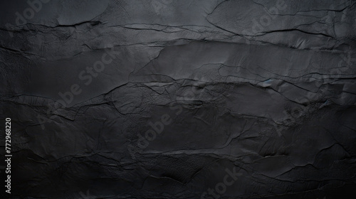 Black wall close-up on dark background