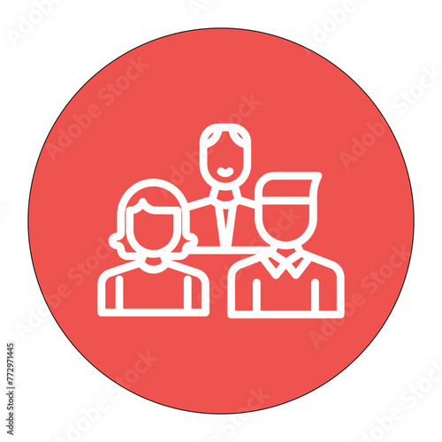 Ancestor icon vector image. Can be used for Generation Gap.