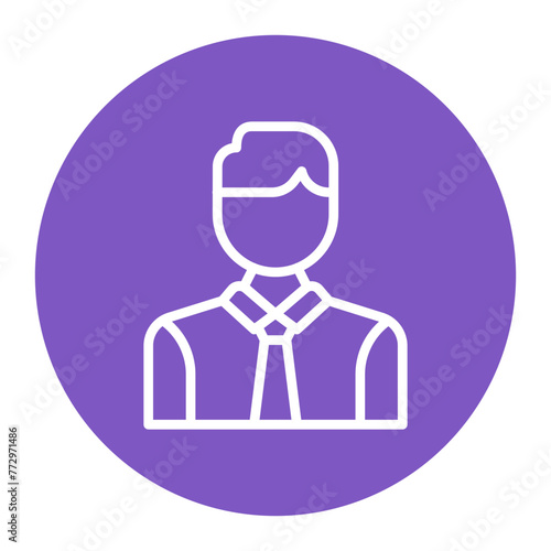 Boy icon vector image. Can be used for Generation Gap.