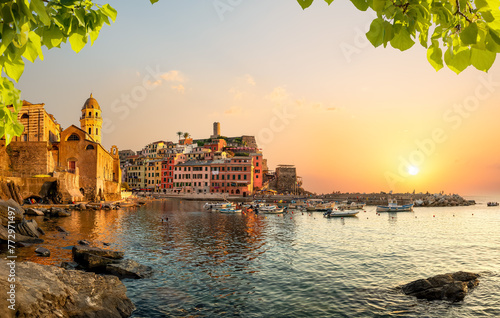 The fishing town of Vernazza
