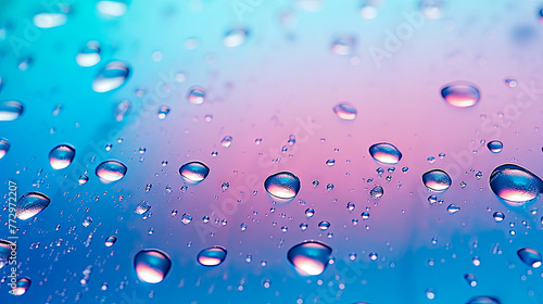 Raindrops on a window