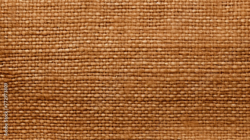 Close-up of brown textured fabric with light shade