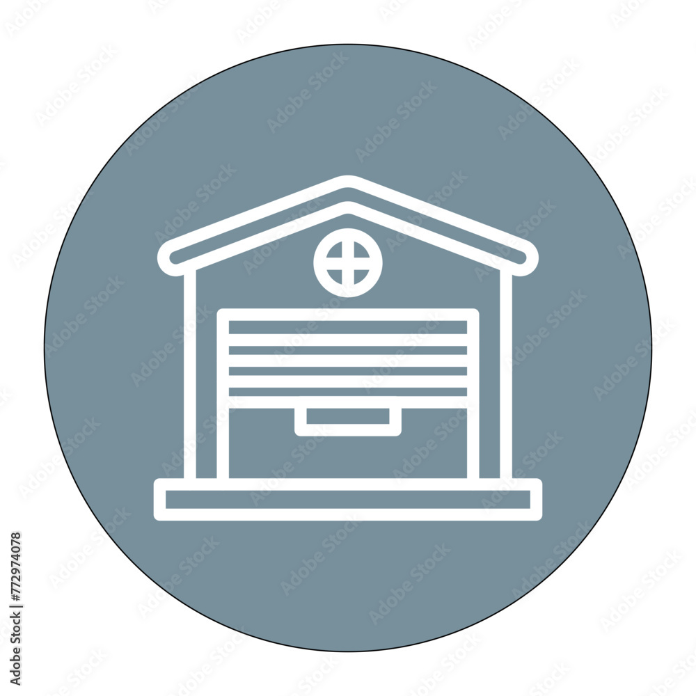 Warehousing icon vector image. Can be used for Crowdfunding. Warehousing icon vector image. Can be used for Crowdfunding.