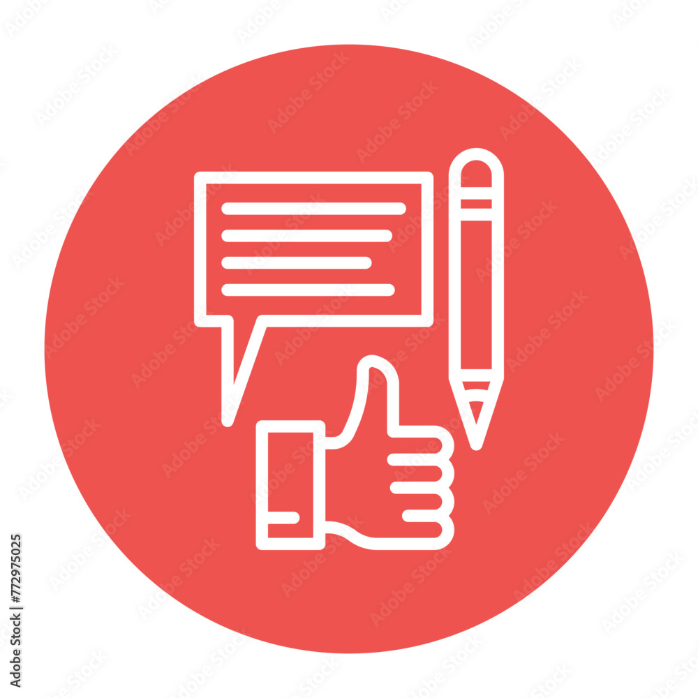Feedback icon vector image. Can be used for Public Relations Agency. Feedback icon vector image. Can be used for Public Relations Agency.
