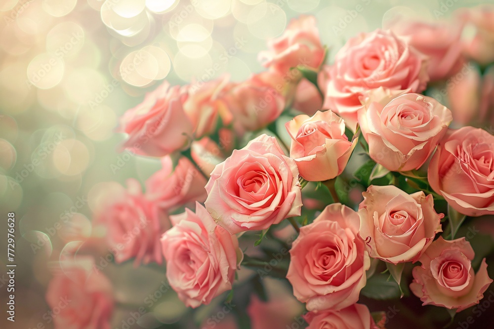 Pink Petals in Full Bloom A Celebration of Spring's Delicate Beauty Generative AI Pink Petals in Full Bloom A Celebration of Spring's Delicate Beauty Generative AI