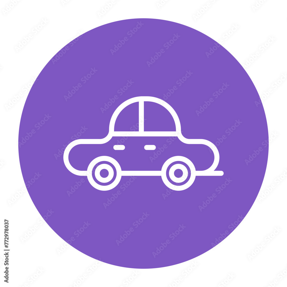 Car icon vector image. Can be used for Battle Royale.