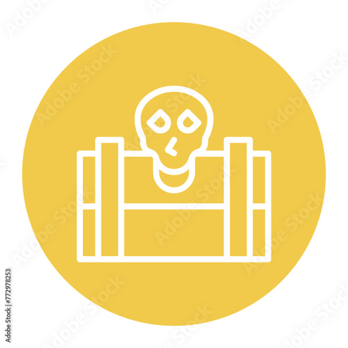 Killed icon vector image. Can be used for Battle Royale.
