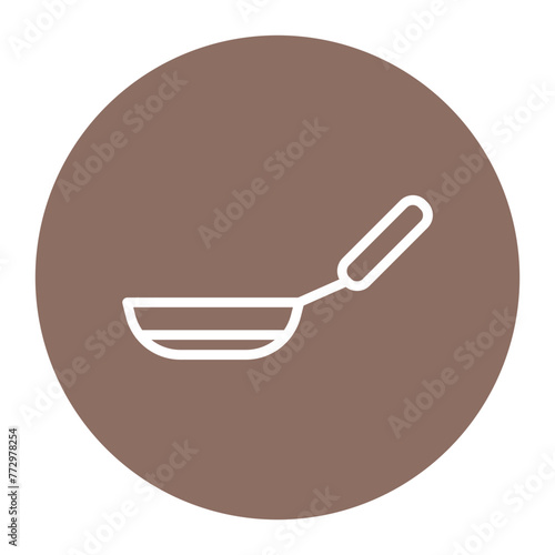 Frying Pan icon vector image. Can be used for Battle Royale.
