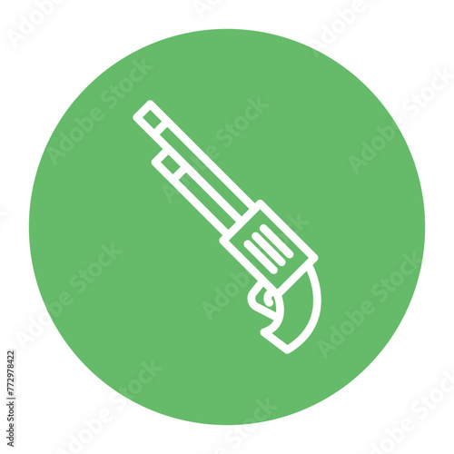 Shotgun icon vector image. Can be used for Battle Royale.