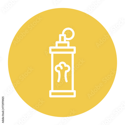 Smoke Grenade icon vector image. Can be used for Battle Royale.