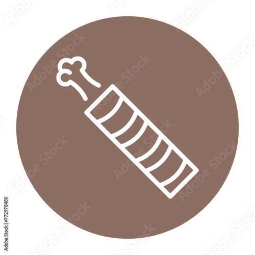 Suppressor icon vector image. Can be used for Battle Royale.