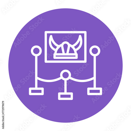 Classical Art icon vector image. Can be used for Museum.