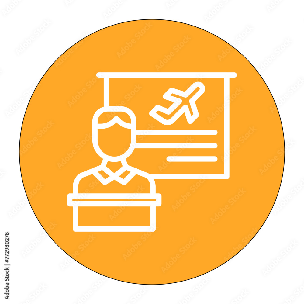 Classes icon vector image. Can be used for Airline.