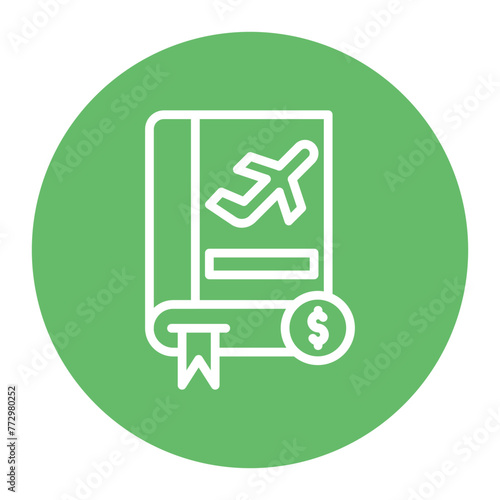 Base Fare icon vector image. Can be used for Airline.