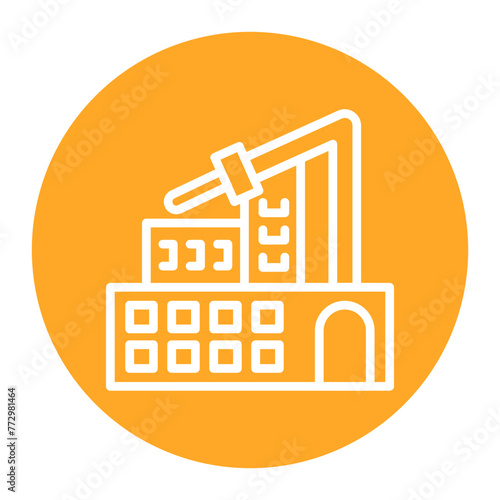 Mining Industry icon vector image. Can be used for Industry.