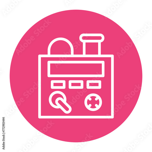 Gas Fume Chamber icon vector image. Can be used for Science.