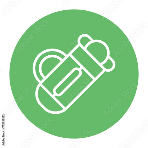 Stroboscope icon vector image. Can be used for Science.