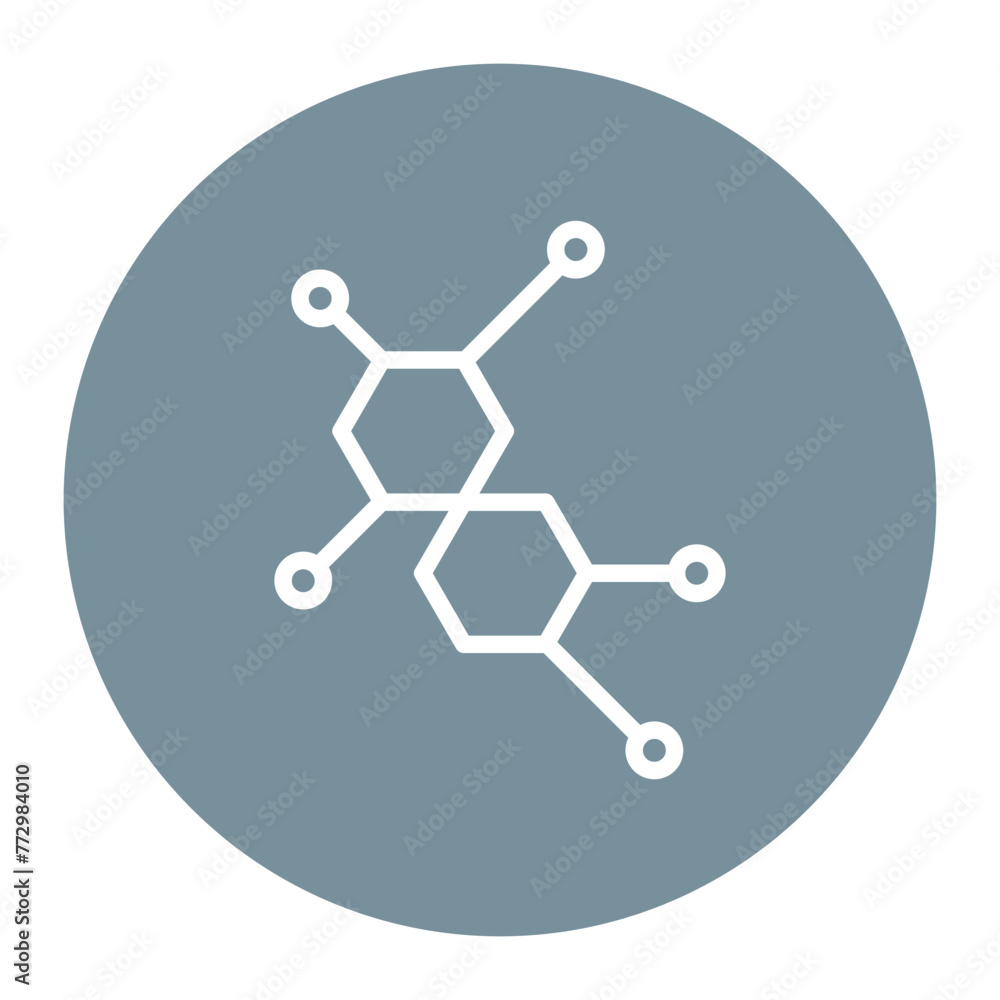 Molecule icon vector image. Can be used for Science. Molecule icon vector image. Can be used for Science.