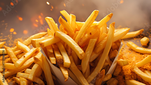 French fries commercial shooting