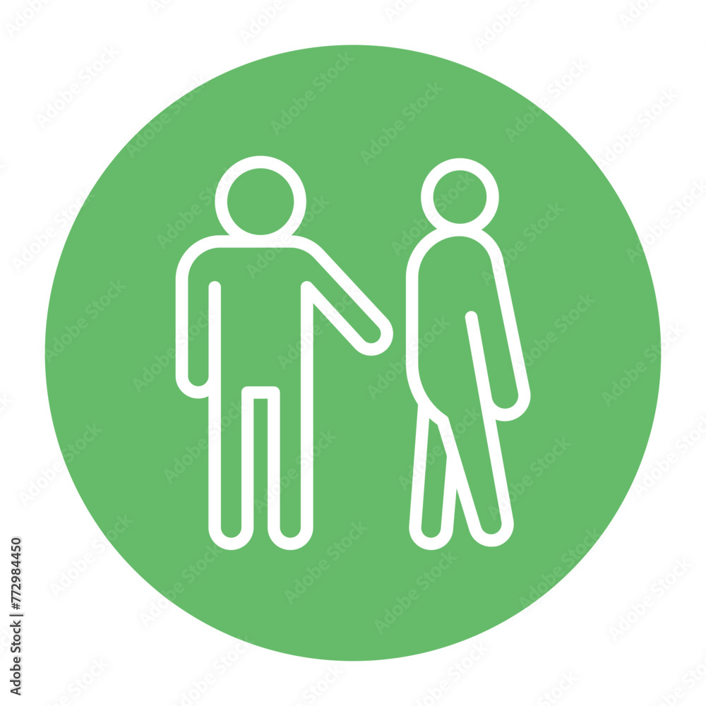 Fototapeta premium Pickpocket icon vector image. Can be used for Prison.