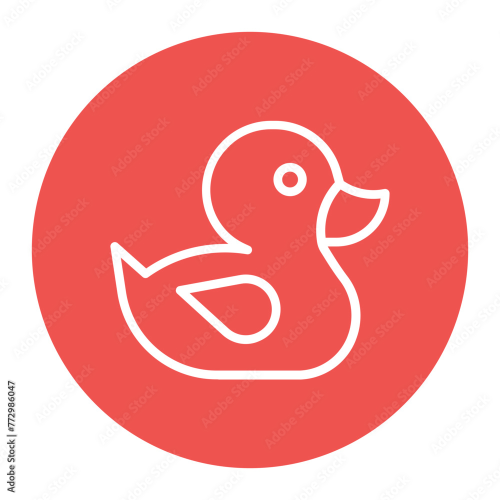 Duckling icon vector image. Can be used for Baby Shower. Duckling icon vector image. Can be used for Baby Shower.