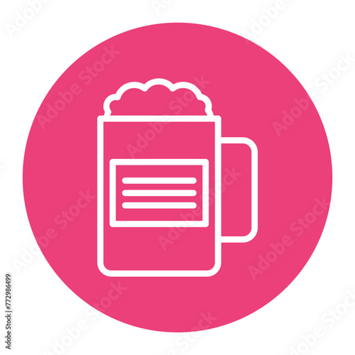 Craft Beer icon vector image. Can be used for Bowling.