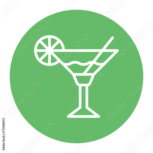 Free Drinks icon vector image. Can be used for Casino.