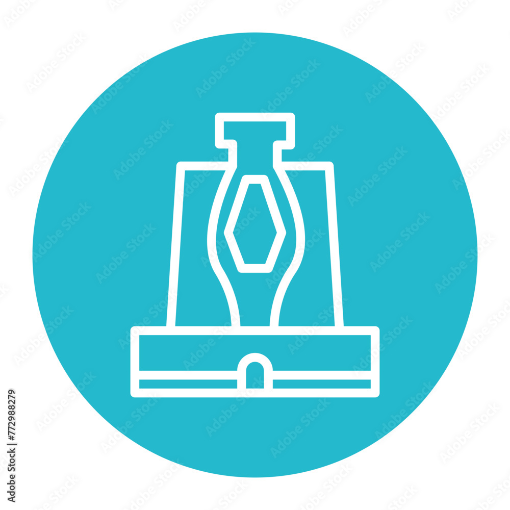Blast Furnace icon vector image. Can be used for Mettalurgy. Blast Furnace icon vector image. Can be used for Mettalurgy.