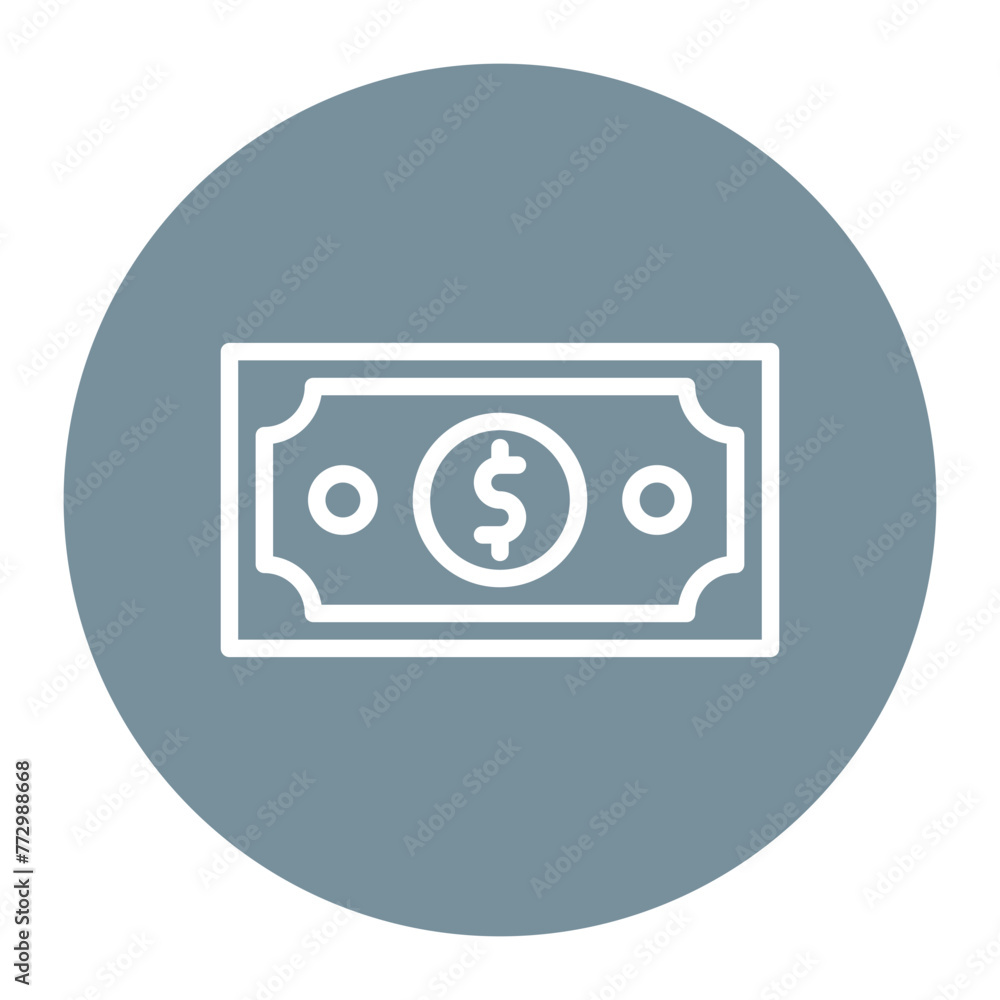Dollar Bill icon vector image. Can be used for Trading. Dollar Bill icon vector image. Can be used for Trading.