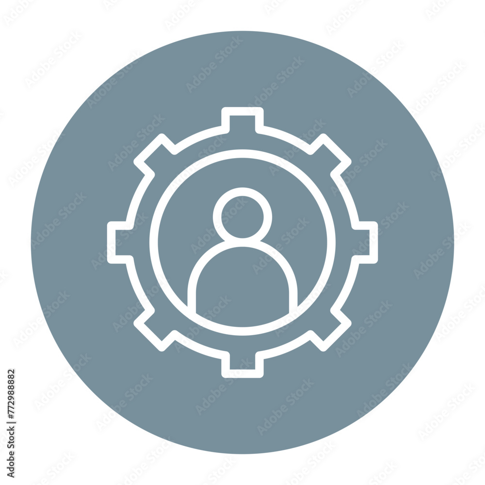 User Settings icon vector image. Can be used for Trading. User Settings icon vector image. Can be used for Trading.