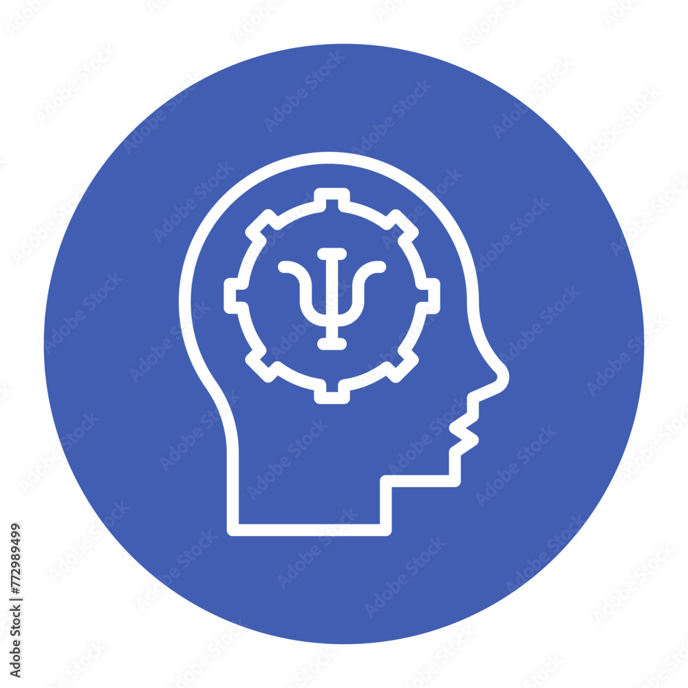 Psychology icon vector image. Can be used for Psychology. Psychology icon vector image. Can be used for Psychology.