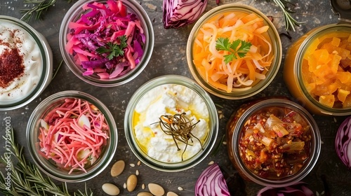  the health benefits of consuming fermented foods such as yogurt, kimchi, and sauerkraut. 