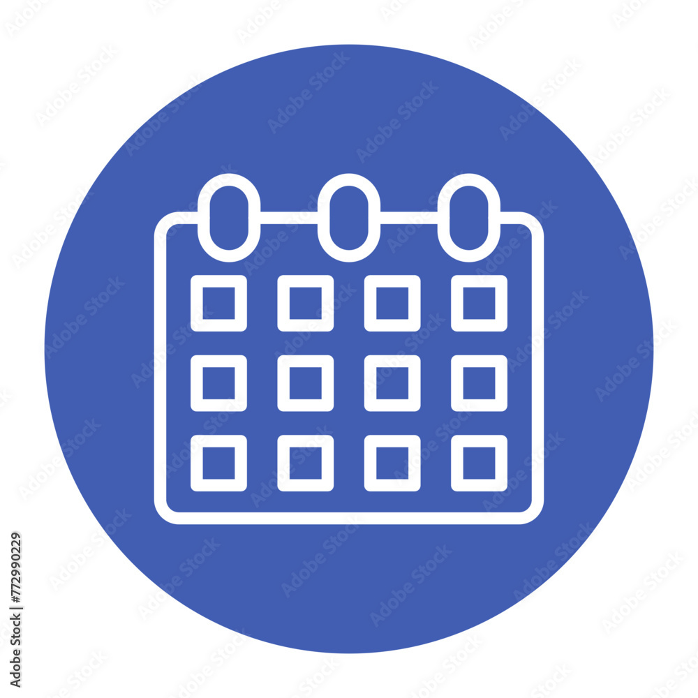 Calendar icon vector image. Can be used for Laundry. Calendar icon vector image. Can be used for Laundry.