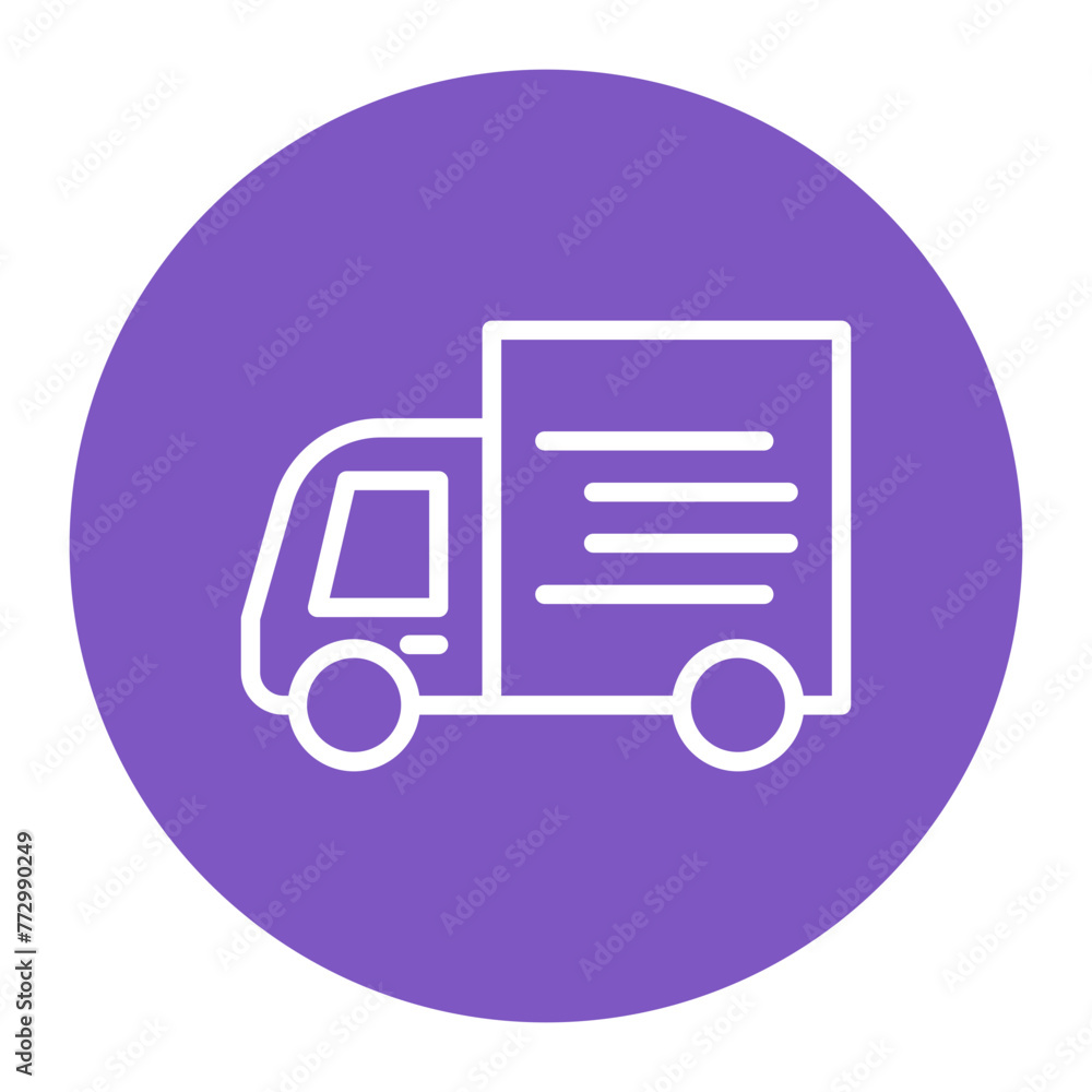 Delivery Truck icon vector image. Can be used for Laundry. Delivery Truck icon vector image. Can be used for Laundry.