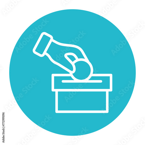 Donation icon vector image. Can be used for Homeless.