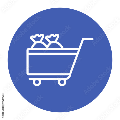 Scavenger icon vector image. Can be used for Homeless.
