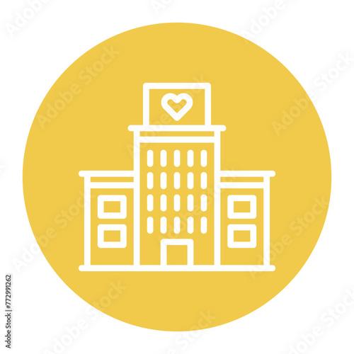 Orphanage icon vector image. Can be used for Homeless.