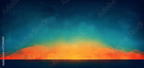 Sunset Serenade A Vibrant Oil Painting of a Beautiful Ocean Sunset Generative AI