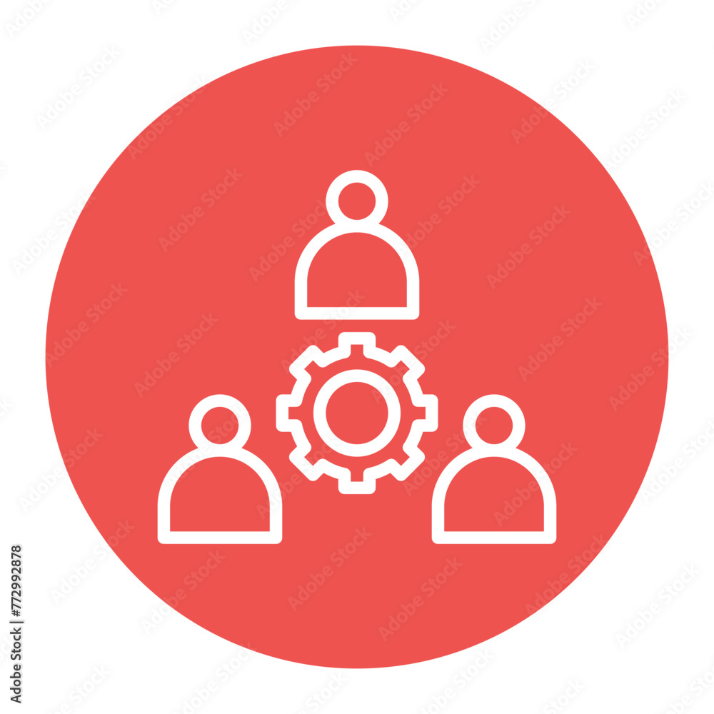 Company Meeting icon vector image. Can be used for Crisis Mangement. Company Meeting icon vector image. Can be used for Crisis Mangement.
