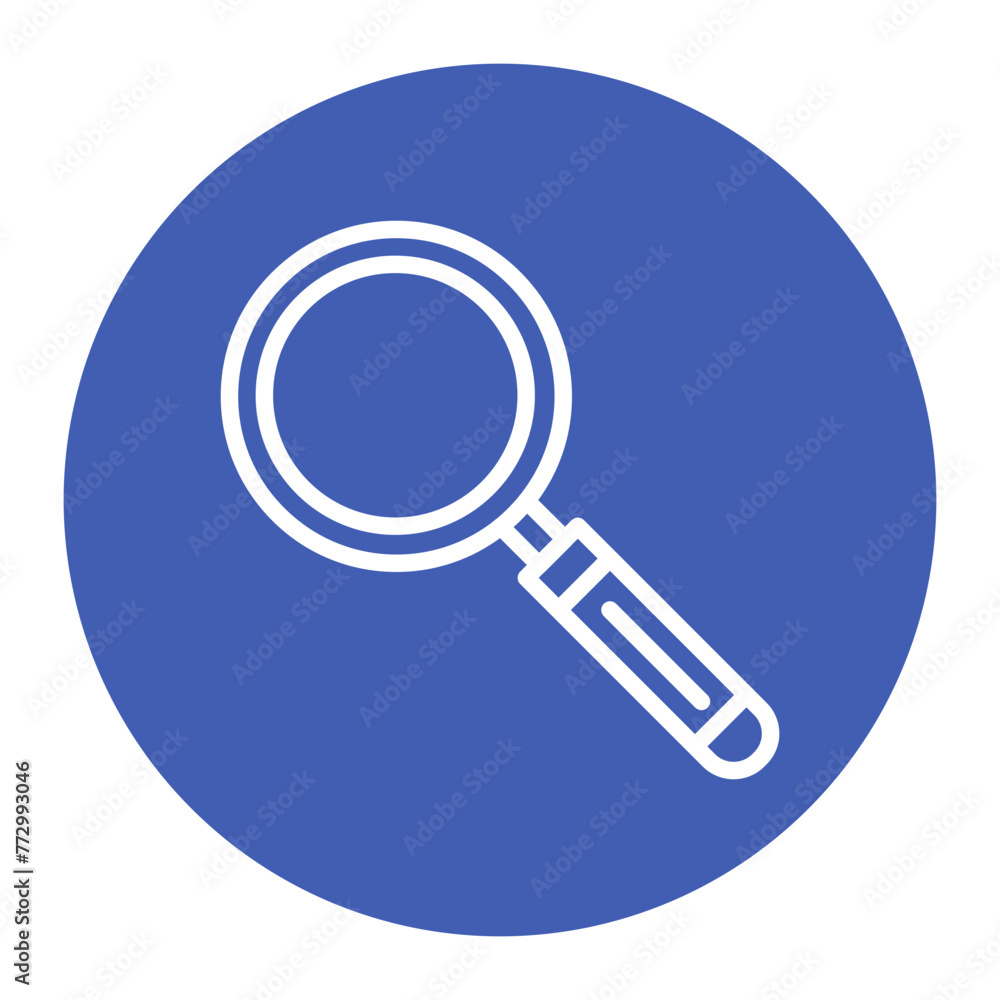 Magnifying Glass icon vector image. Can be used for Crisis Mangement. Magnifying Glass icon vector image. Can be used for Crisis Mangement.