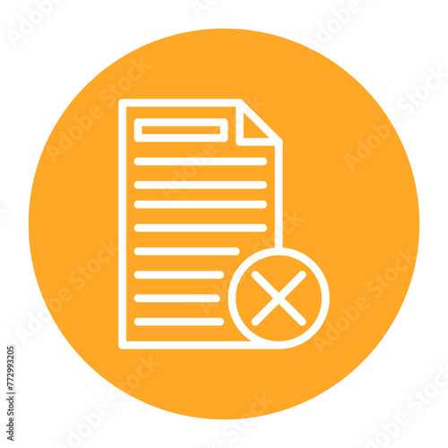 Data Infringement icon vector image. Can be used for Compliance And Regulation.