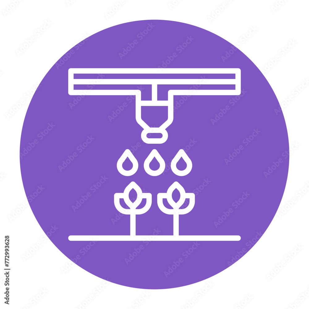 Sprinkler icon vector image. Can be used for Agriculture. Sprinkler icon vector image. Can be used for Agriculture.