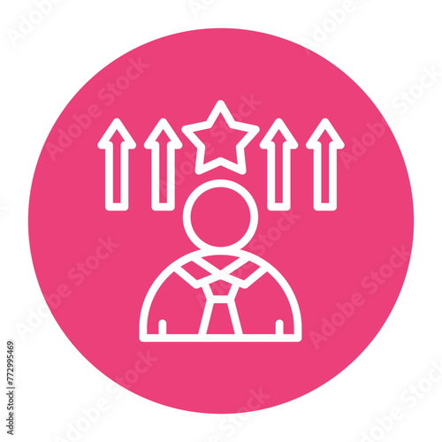 Employees Motivation icon vector image. Can be used for Human Resource.